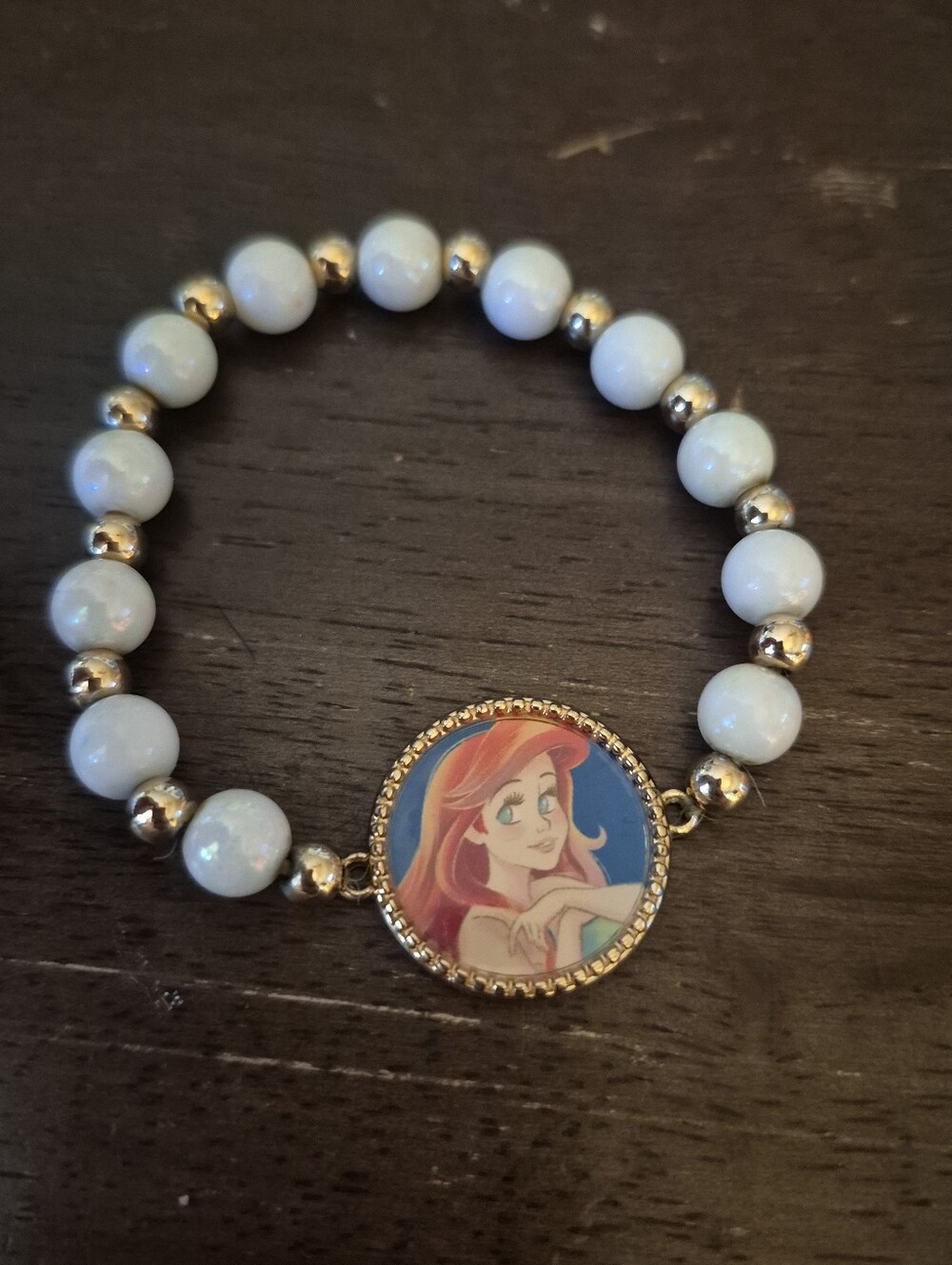 BaubleBar Disney Princess Ariel Beaded Charm Bracelet